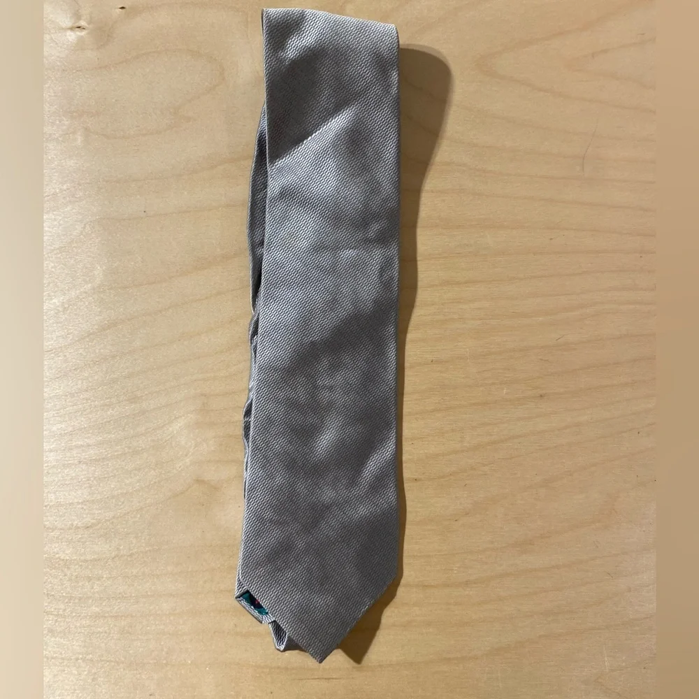 Tommy Hilfiger Classic Silver Tie (OM)